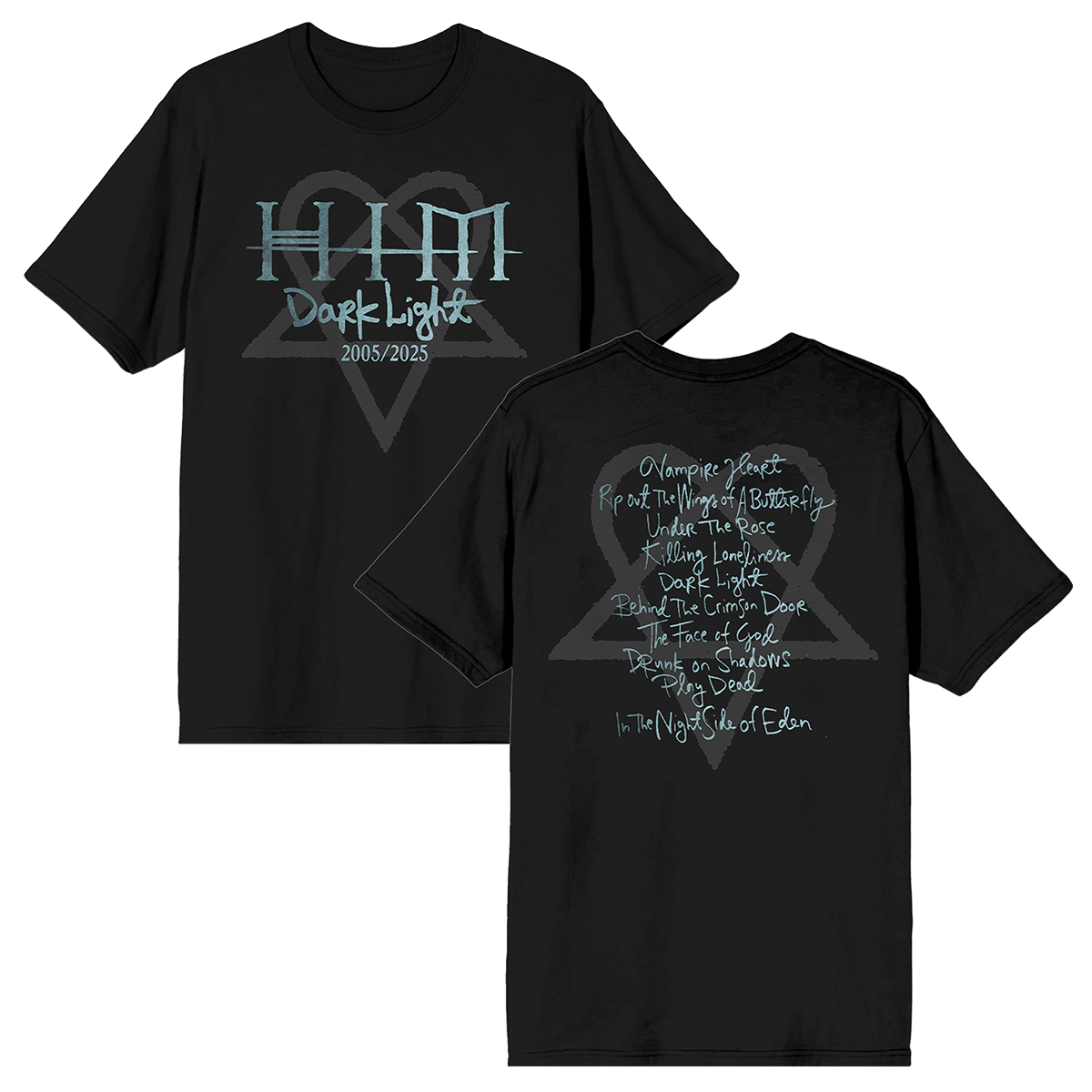 Dark Light Tracklist Tee