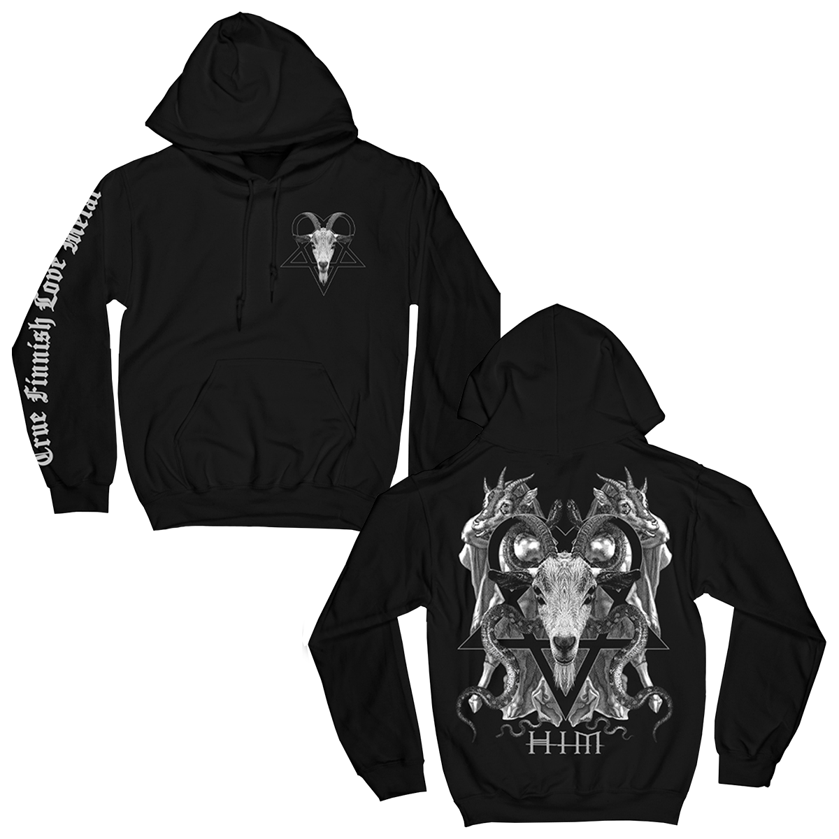 True Finnish Love Metal Hoodie