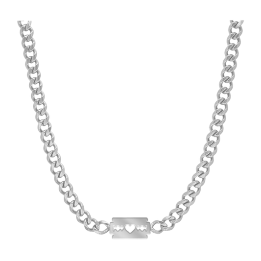 Razorblade Romance Necklace