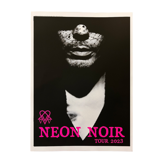 Neon Noir Tour Screenprint